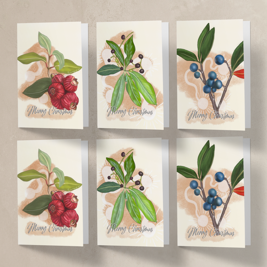 'Bush Fruits' Christmas Cards