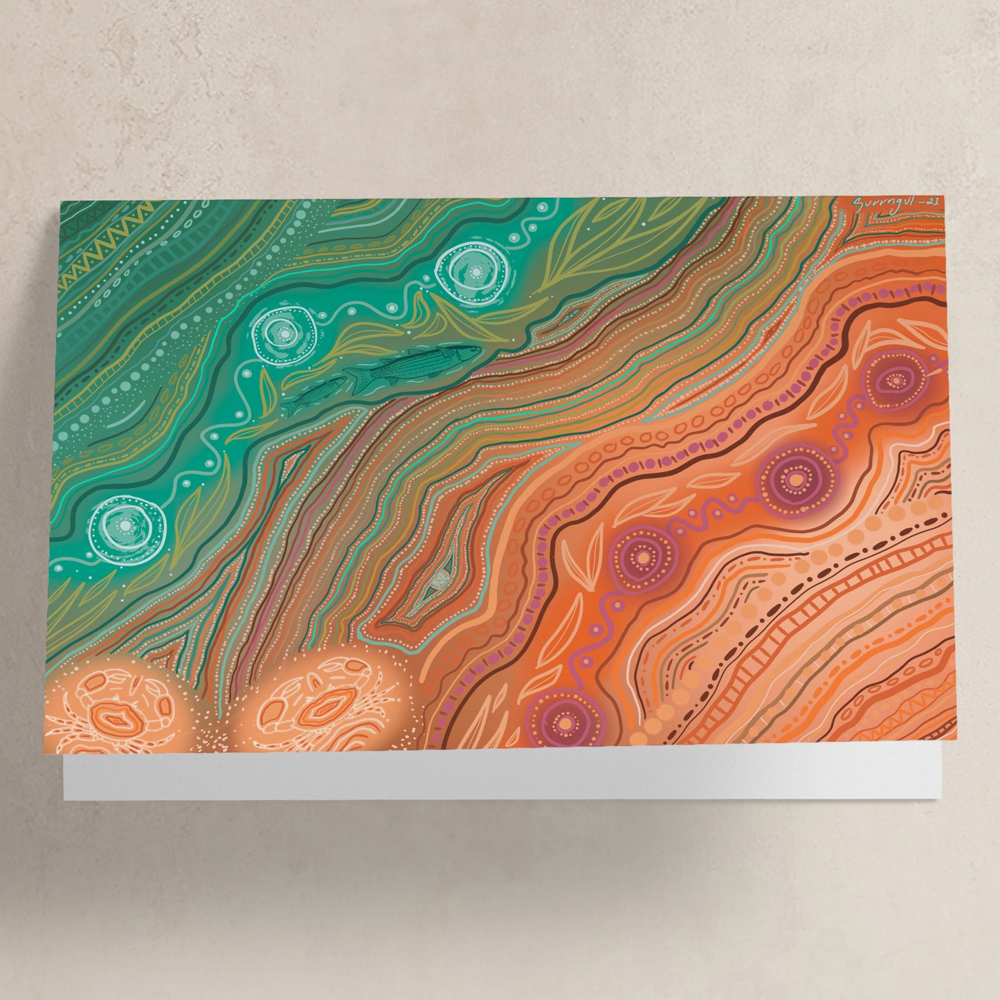 'Jaawigu' Greeting Card